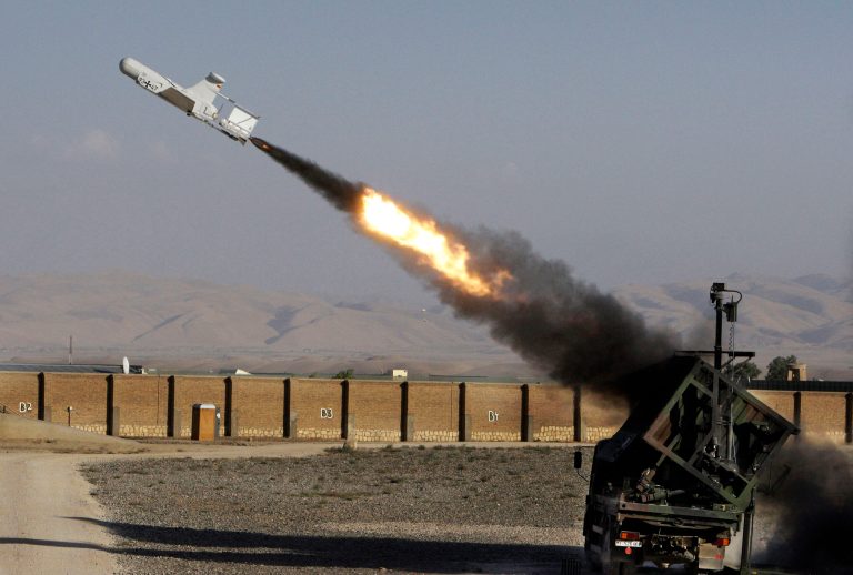 In this Sept. 4, 2009 file photo, a KZO surveillance drone takes off from the German base in Kunduz, Afghanistan. (AP Photo/Anja Niedringhaus, File)