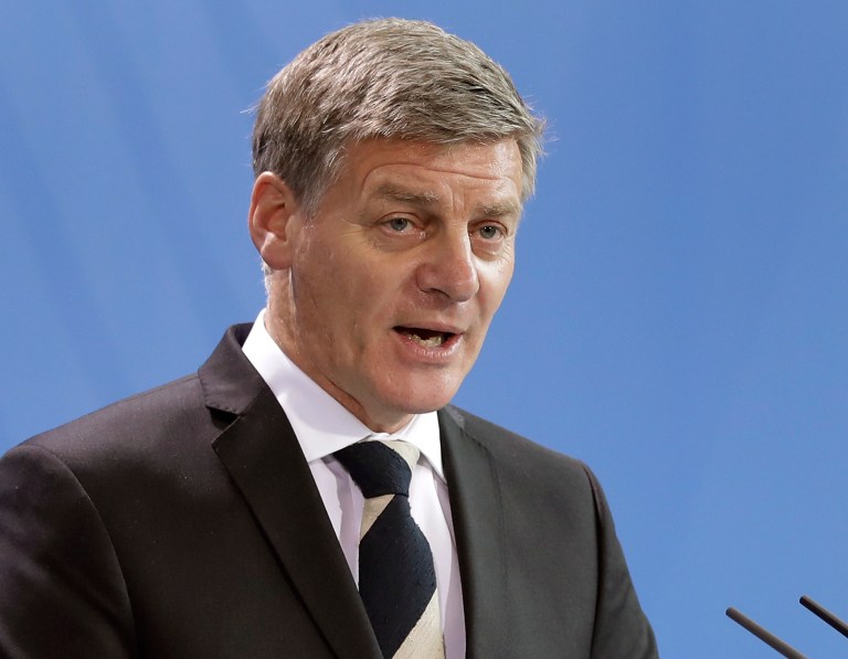 The prime minister of New Zealand told President Trump on Tuesday that he does not support a recent U.S. order to temporarily suspend immigration from seven countries in the Middle East and North Africa. (AP Photo)