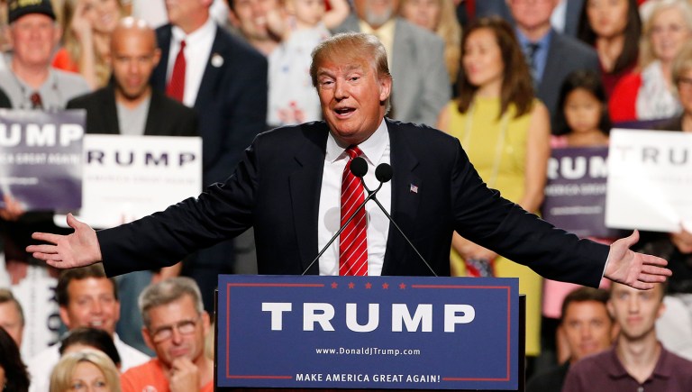 Trump hasn't been totally inactive. (AP Photo/Ross D. Franklin)