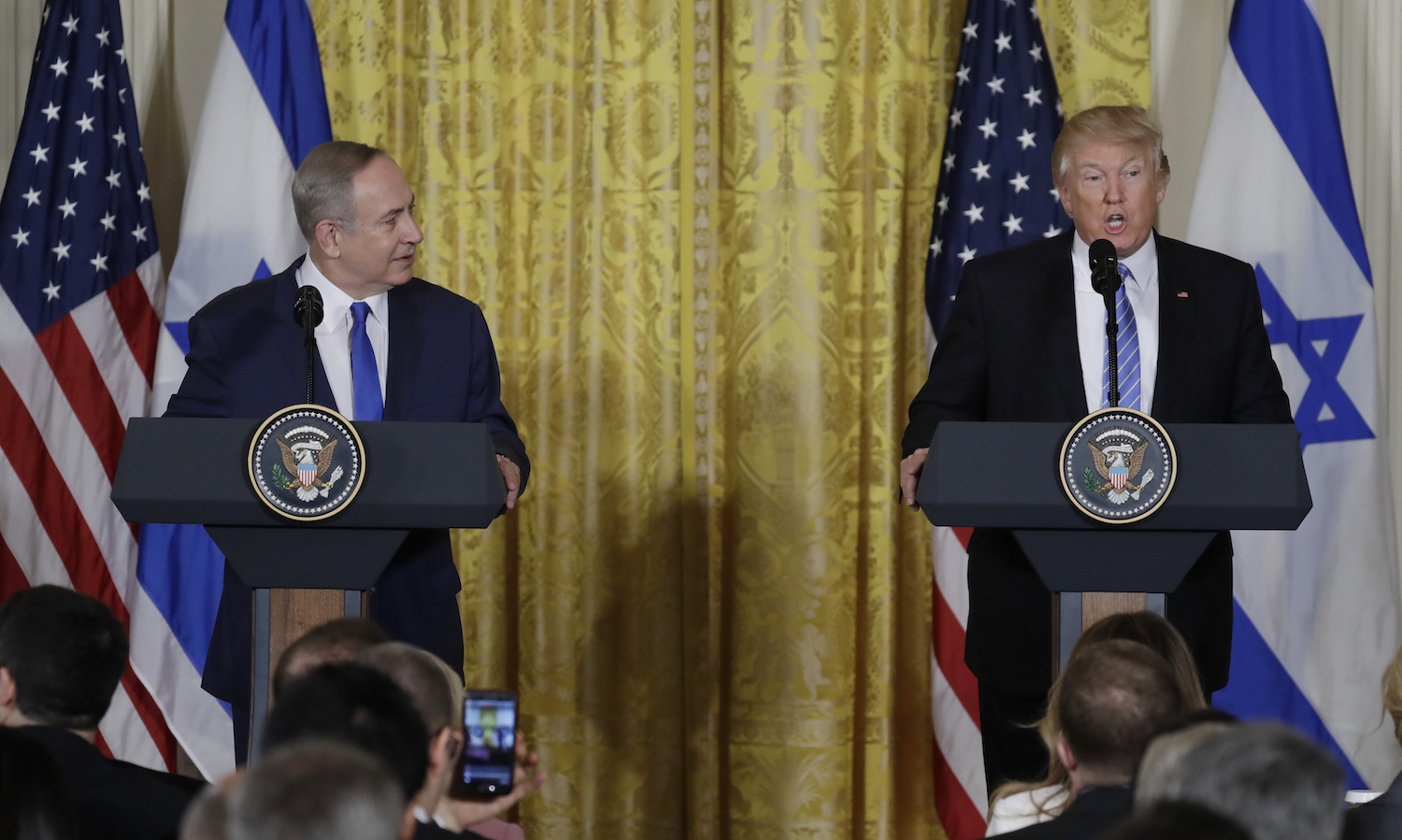 Trump says Palestinians’ hatred for Israel harming peace