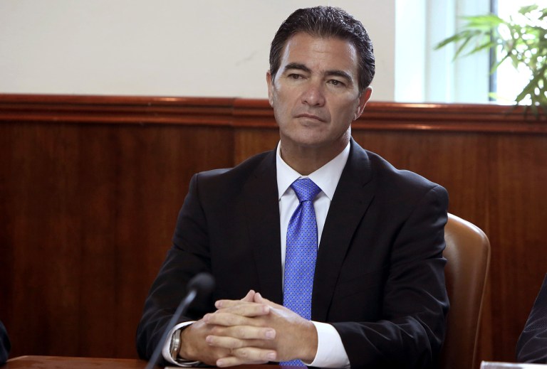 Mossad chief Yossi Cohen has met with President-elect Trump, according to a report from Israel's Ynet News. (Gali Tibbon/Pool Photo via AP)