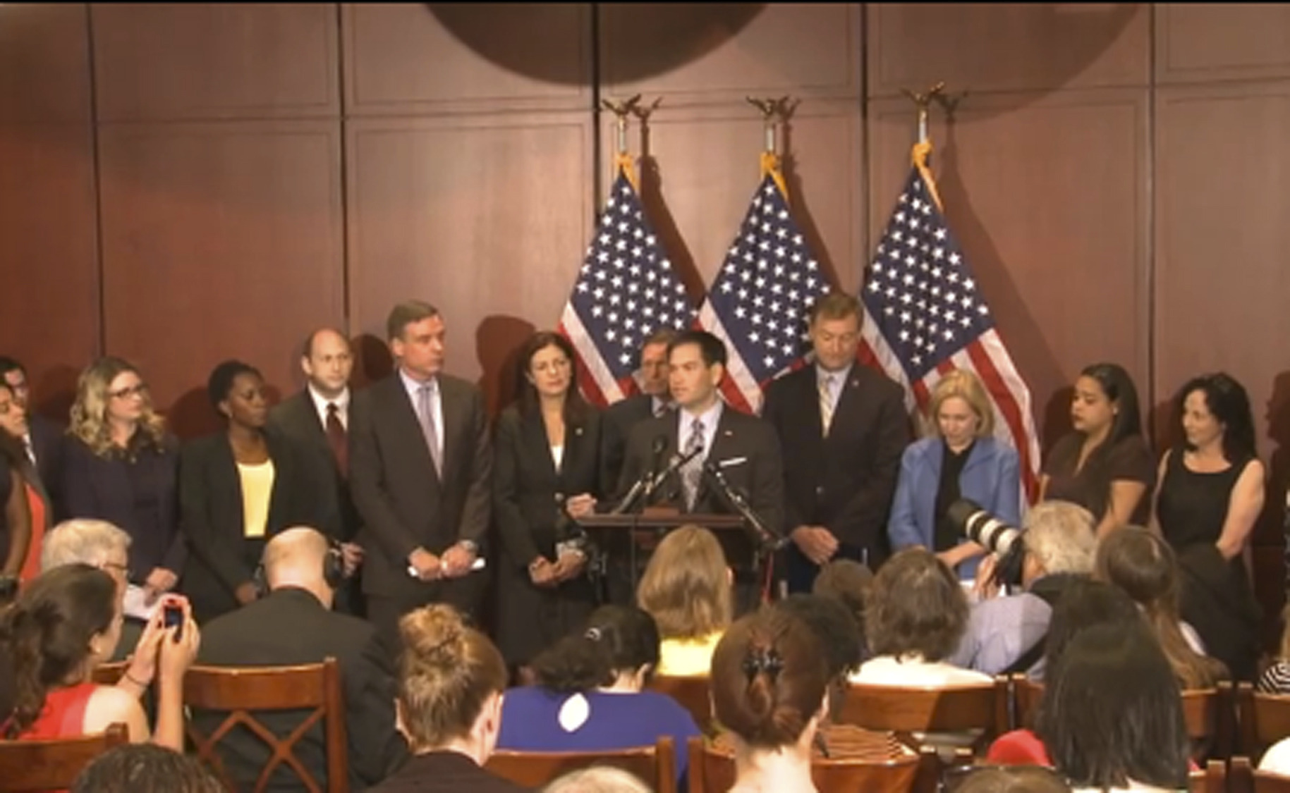 VIDEO: Bipartisan group of senators introduce new sexual assault bill