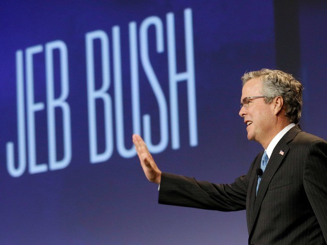 Jeb Bush leads in New Hampshire. AP Photo