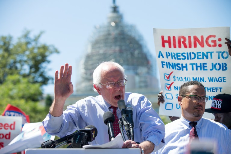 The Left is facing both ideological and operational divisions. (AP Photo/Andrew Harnik)