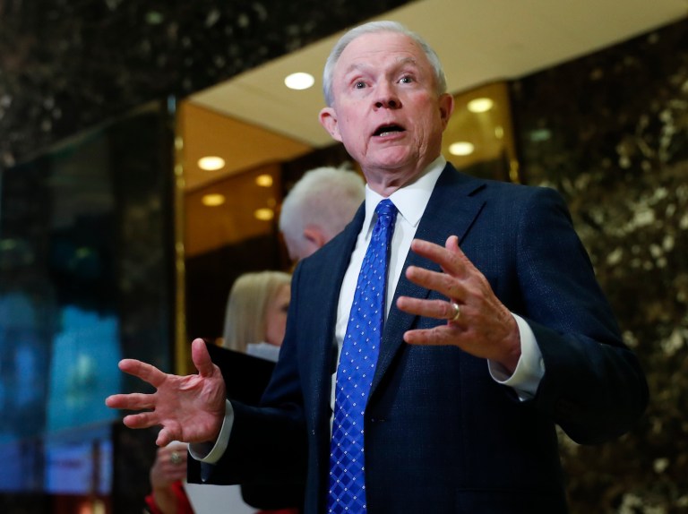 Leftist law professors are trying to influence Congress with a letter to Congress opposing Jeff Sessions as the nominee for attorney general. (AP Photo/Carolyn Kaster, file)