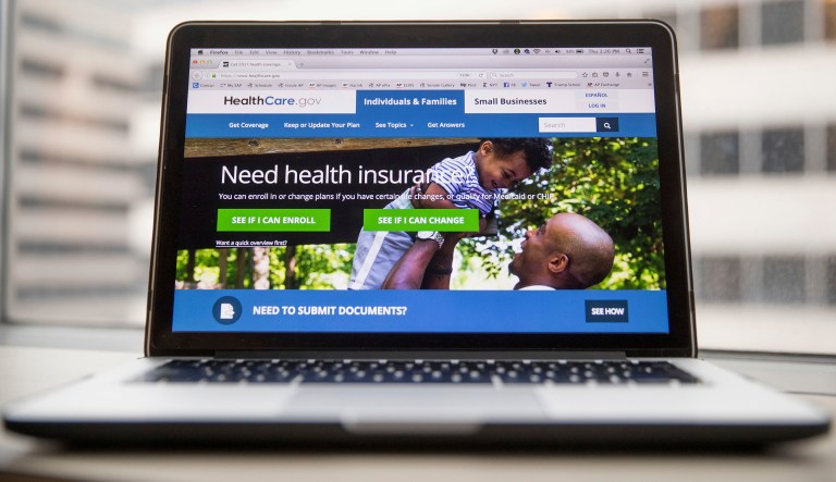 The latest findings from the nonpartisan Office of the Actuary, which is part of the Centers for Medicare and Medicaid Services, projects that the repeal of Obamacare's individual mandate will result in 3.3 million more people not having healthcare coverage by 2020. (AP Photo/Andrew Harnik)