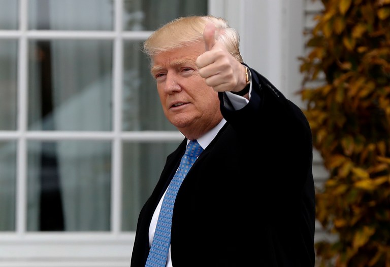 Trump added that he wants to 