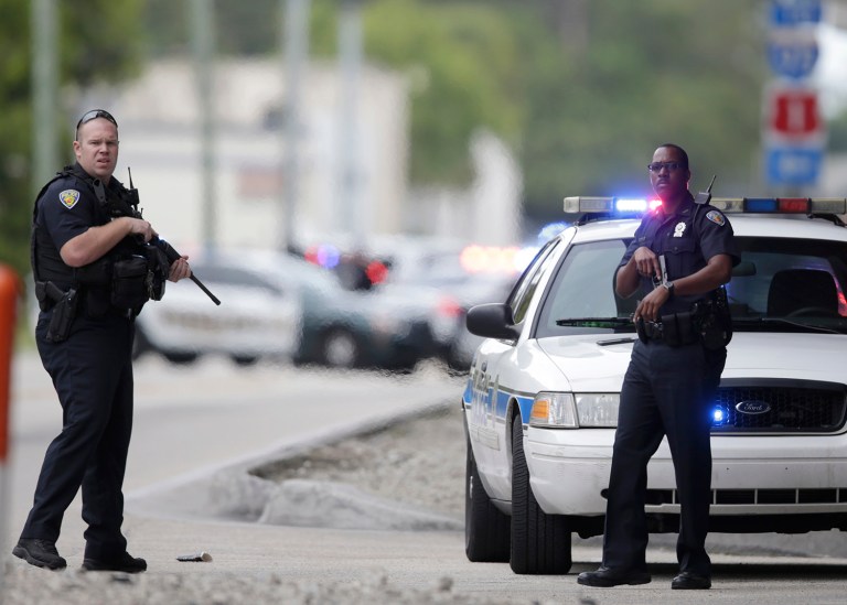 According to new polling from the Pew Research Center, 93 percent of police officers are concerned about their safety on the job; 72 percent are less willing to stop suspicious characters; and 75 percent report increased tension between cops and the black community. (AP Photo/Lynne Sladky)