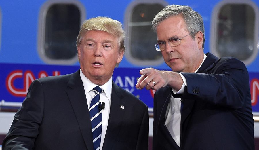 Poll: Bush and Trump have terrible favorability ratings