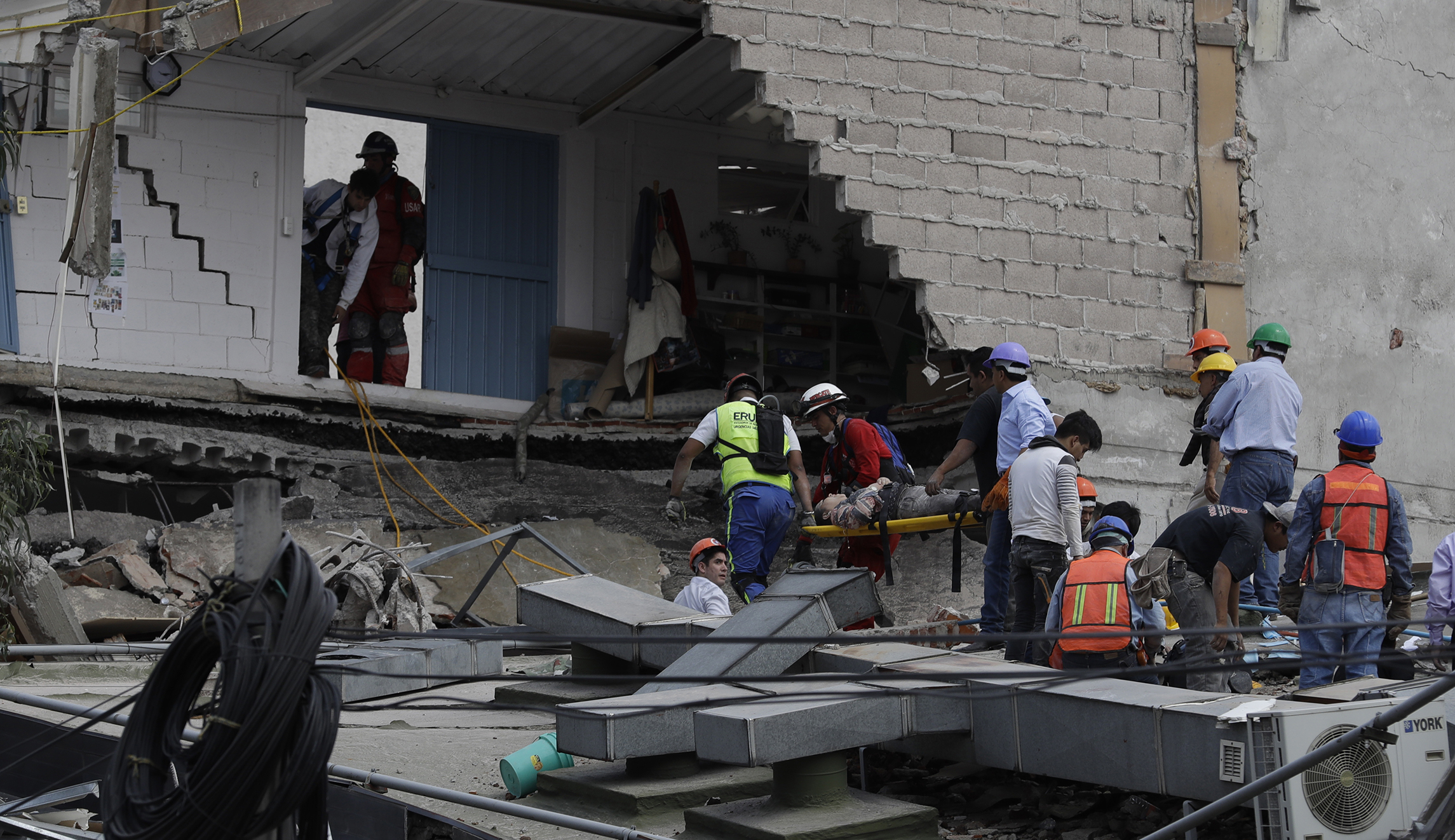 Trump tells Mexico City the US ‘will be there for you’ after 7.1 earthquake
