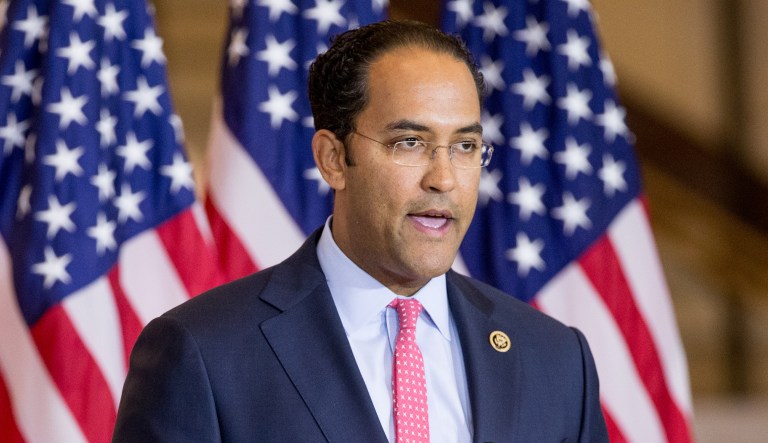 Rep. Will Hurd, R-Texas, wouldn't say Thursday whether he'll support President Trump's re-election bid in 2020. (AP Photo/Andrew Harnik)