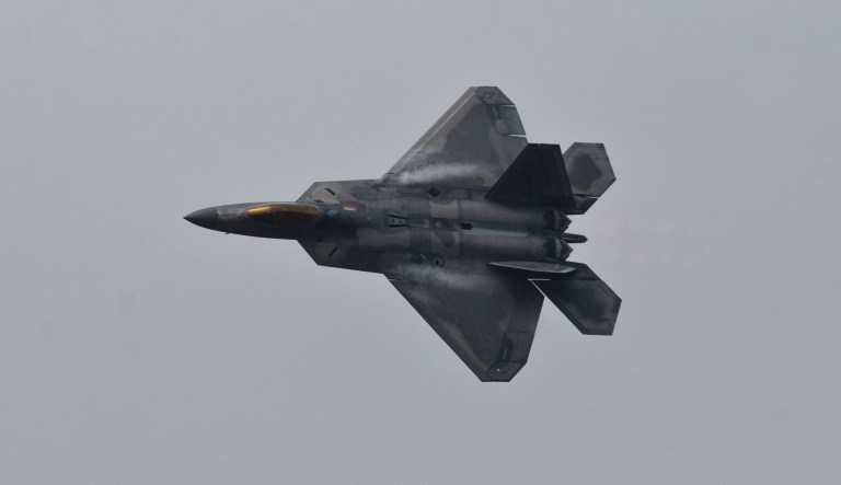 Doing the initial work such as machining and tooling to get the production line ready would take about $7 billion to $10 billion, and then each Raptor would cost about $200 million. (AP Photo/Esteban Felix)