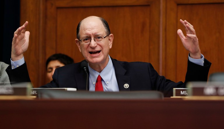 Sherman said in early June that Trump should be impeached, but he renewed his call for impeachment after emails from Donald Trump Jr. were published Tuesday. (AP Photo/Pablo Martinez Monsivais)