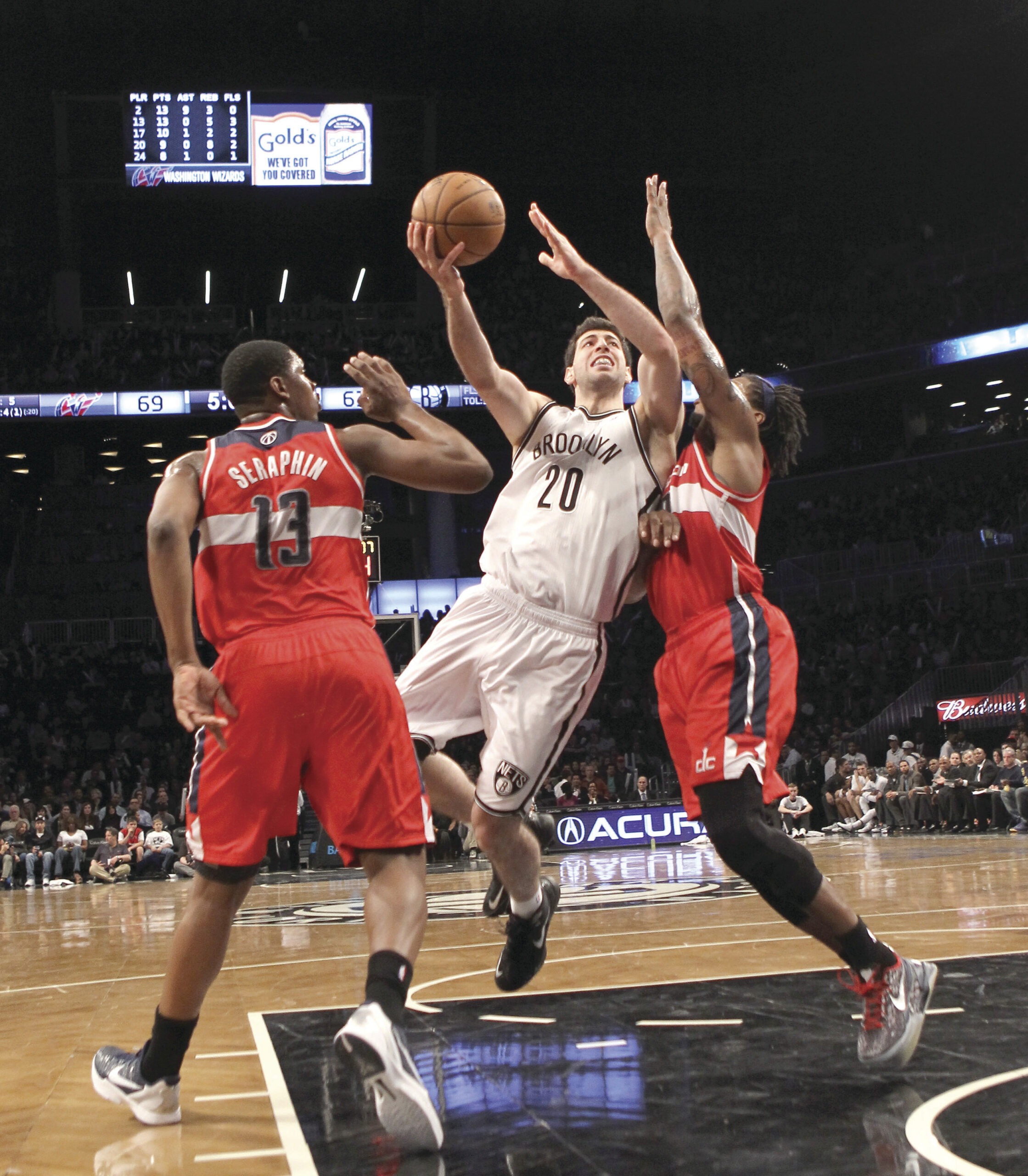 Wizards have no backup plan in loss to Nets’ reserves