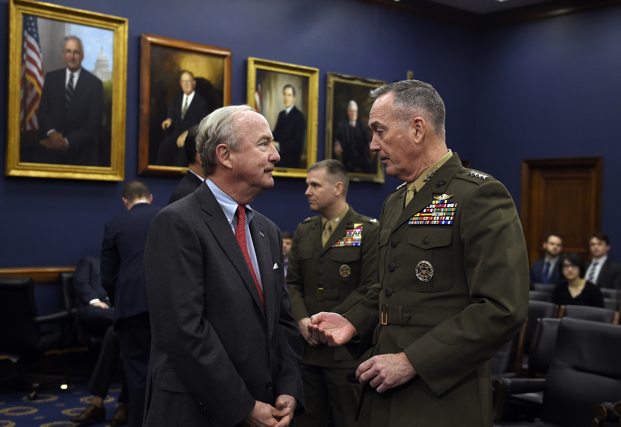 House appropriations advances defense spending bill amid veto threat