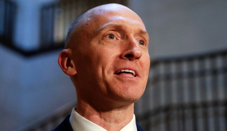 Carter Page denied reports that at various points in his life he worked with the Russian government and said many of these allegations were misrepresented by the media. (AP Photo/J. Scott Applewhite)