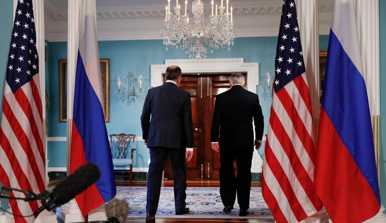 Trump's team, despite opposing the sanctions law when Congress debated the bill, has taken a derisive approach to such Russian protests. (AP Photo/Carolyn Kaster)
