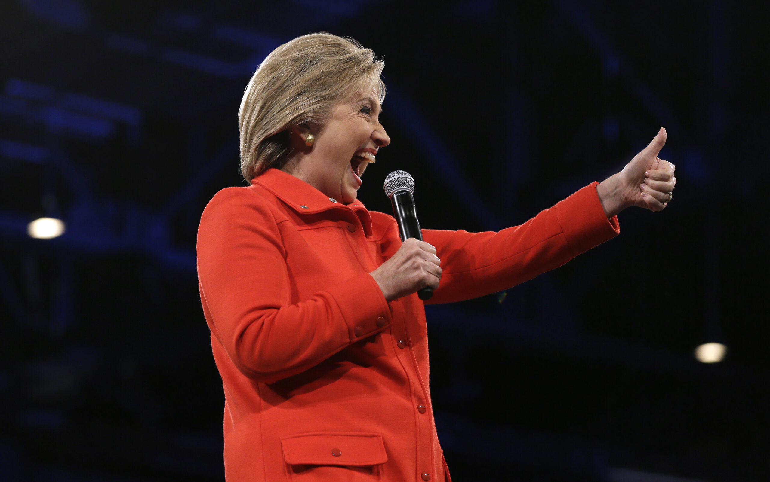 Hillary takes October victory lap