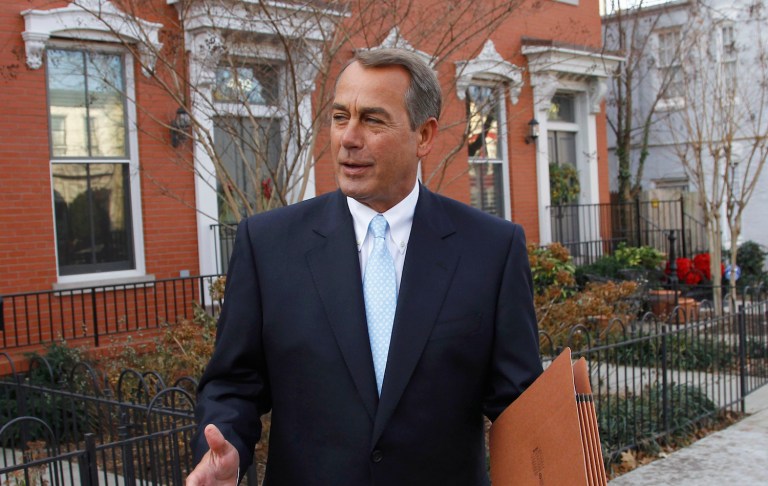 Boehner told a healthcare conference that it's just 