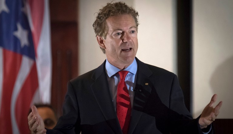 Sen. Rand Paul, R-Ky., said he plans to vote 