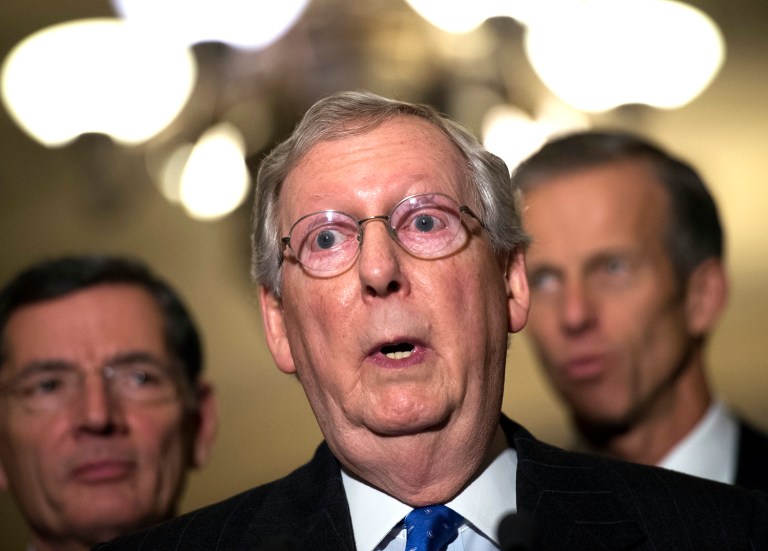 Senate Majority Leader Mitch McConnell said Thursday that the chamber will begin work on the 21st Century Cures Act early next week. (AP Photo)