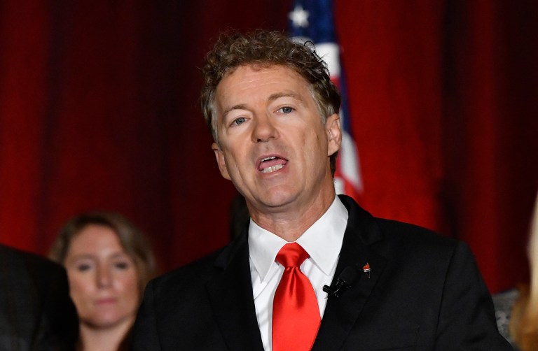 Sen. Rand Paul, R-Ky., said that he is 