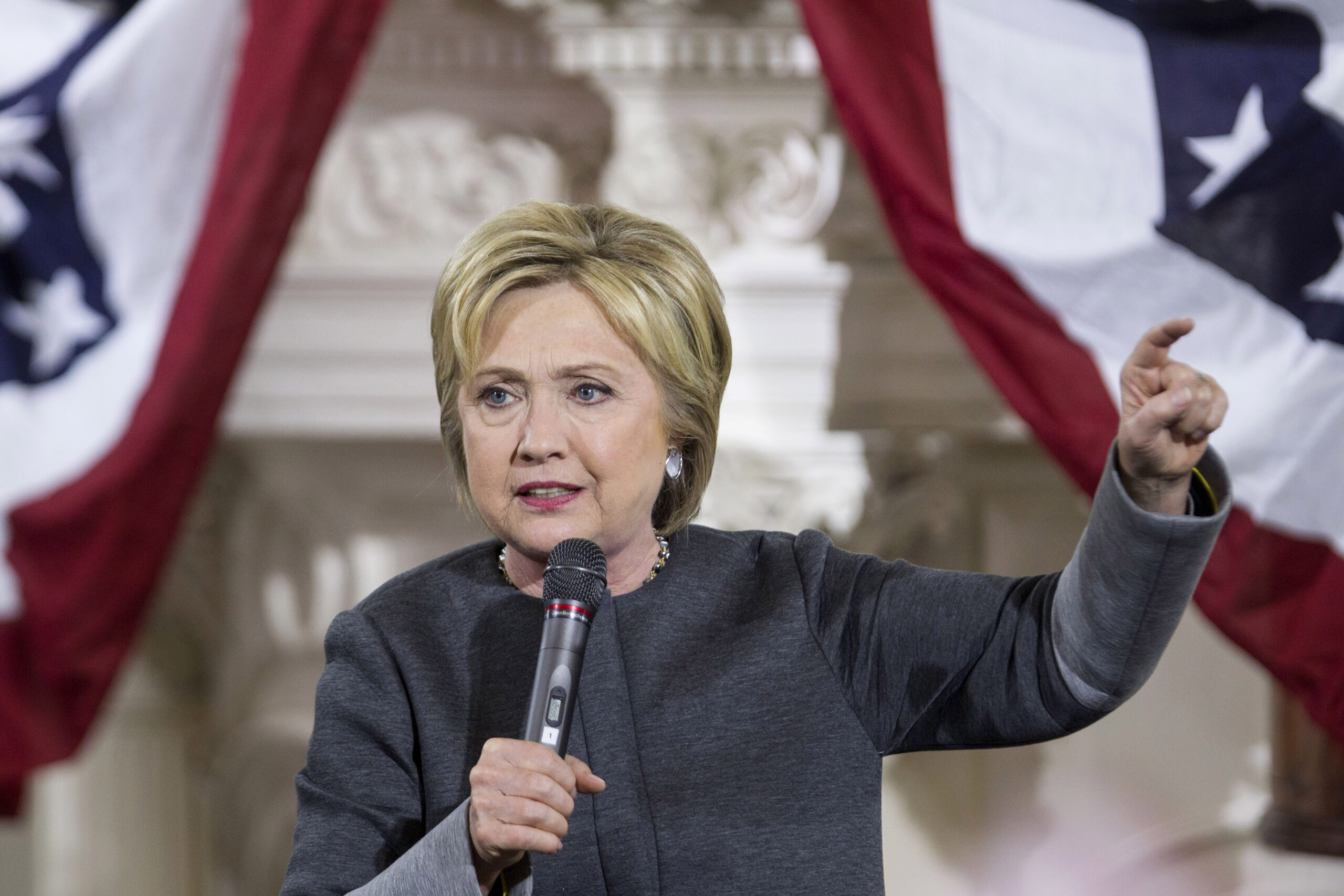 Clinton uses victory speech to talk about Flint water crisis