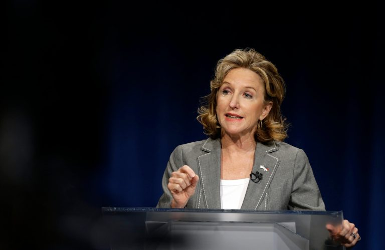 In Sen. Kay Hagan's first debate against Republican Thom Tillis last week, she squarely blamed Obama for the spread of ISIS throughout Syria and into Iraq. (AP Photo/Gerry Broome, Pool)
