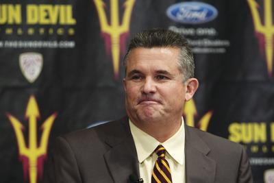 David Wallace The Arizona Republic/AP
Todd Graham left Pittsburgh for Arizona State.