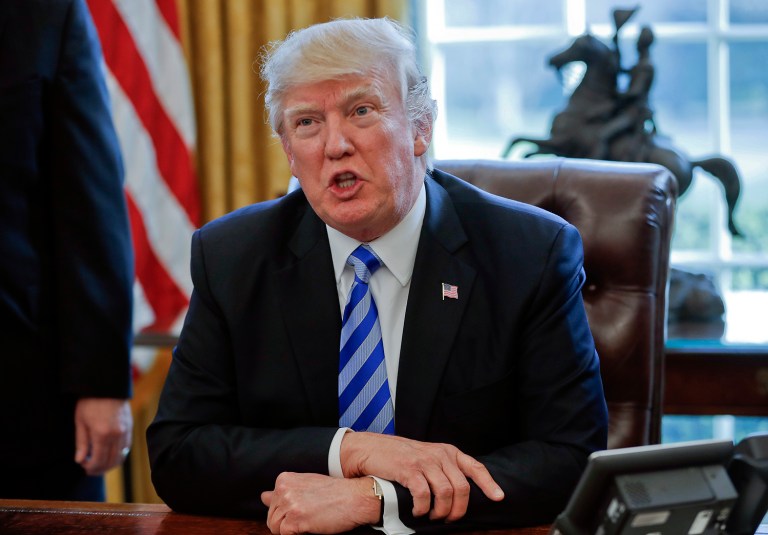 President Trump said Friday that so-called 