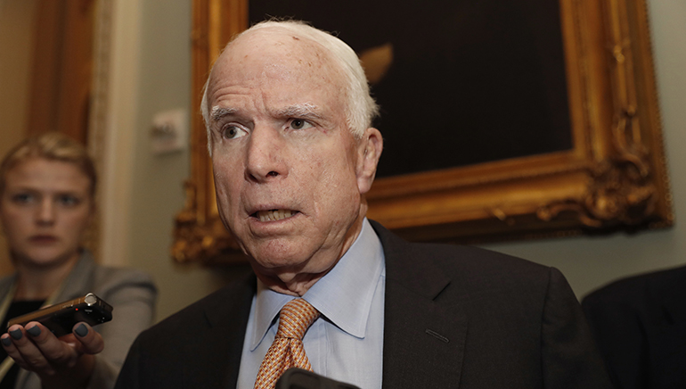 McCain: Attack North Korea once it points nukes at US