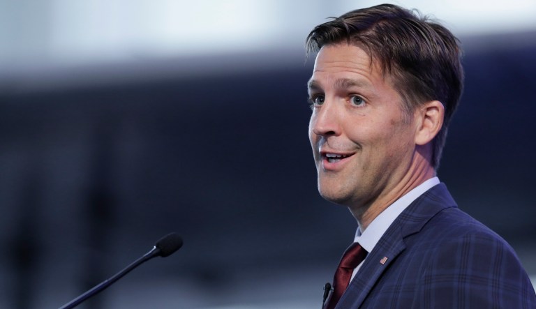 Sen. Ben Sasse, R-Neb., made a reputation for himself by composing his own tweets in which he would weigh in on policy discussions or criticize President Trump. (AP Photo/Nati Harnik)