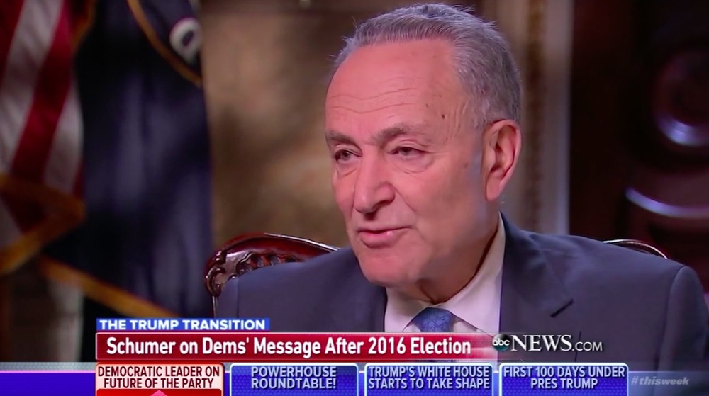 Fred Barnes on Chuck Schumer’s Tough Task