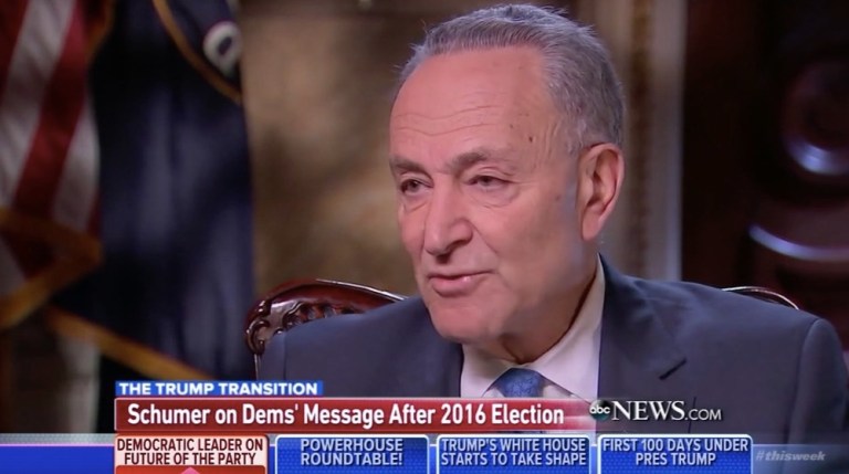 Fred Barnes on Chuck Schumer’s Tough Task