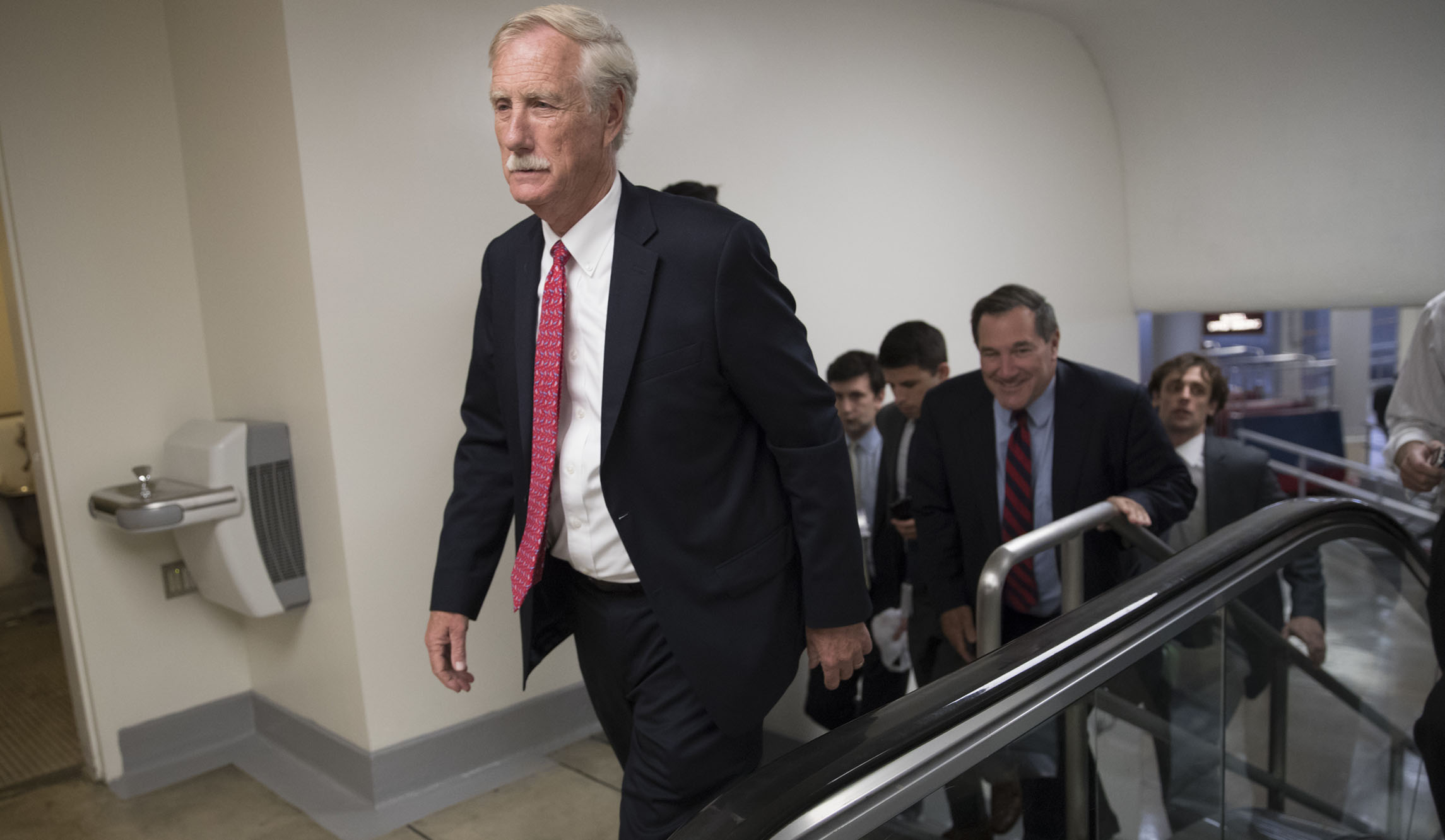 Angus King: First charges under Robert Mueller Russia probe ‘really just the beginning’