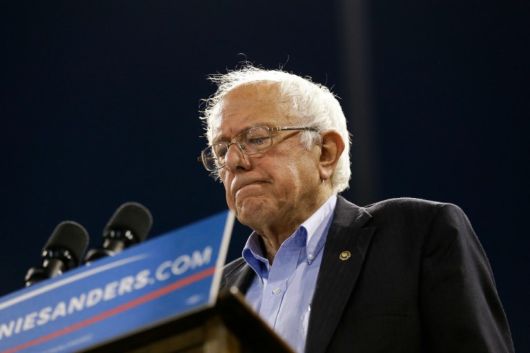 "It has been obvious for quite a while that Sanders ... has a problem both in facing reality and in admitting mistakes," Krugman wrote Tuesday night in a New York Times blog post. (AP Photo)