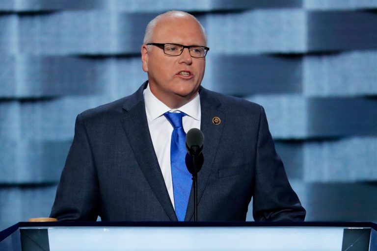 House Democratic Caucus Chair Joe Crowley on Saturday deemed the past three weeks since President Trump was sworn into office "perhaps, the most significant test of our lifetime." 