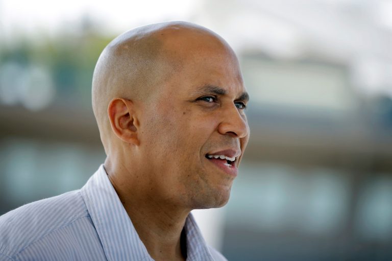 Sen. Cory Booker'sÂ legislation would prevent the NFL from operating as it currently does, as a nonprofit trade group. The $100 million in extra tax collections over the next ten years would go toward domestic violence prevention programs. (AP Photo/Mel Evans)