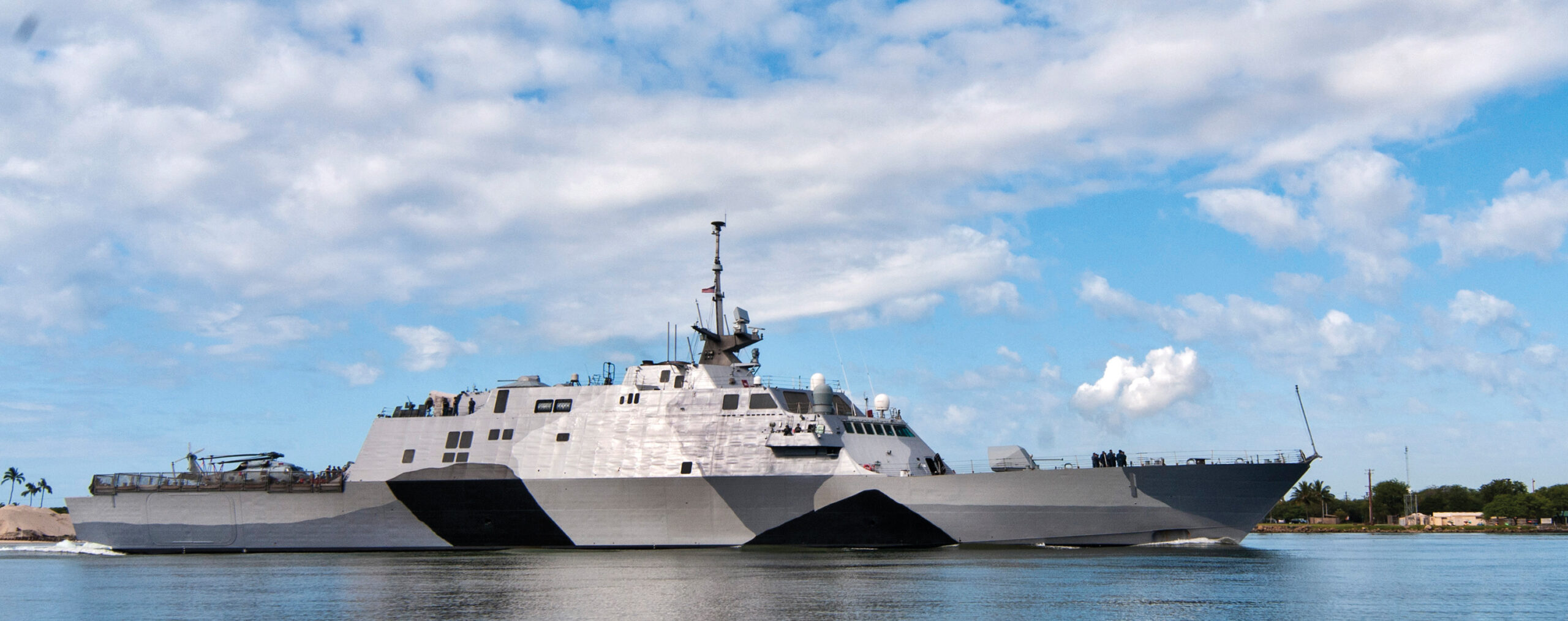 Littoral Combat Ship comes under fire