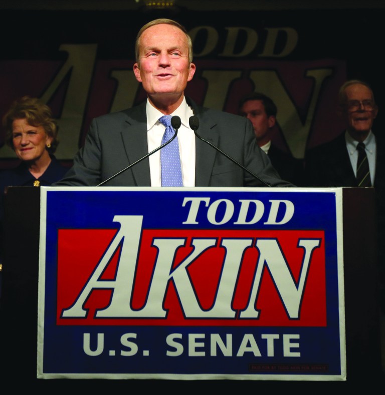 Charlie Riedel/AP file
Former Rep. Todd Akin, R-Mo.