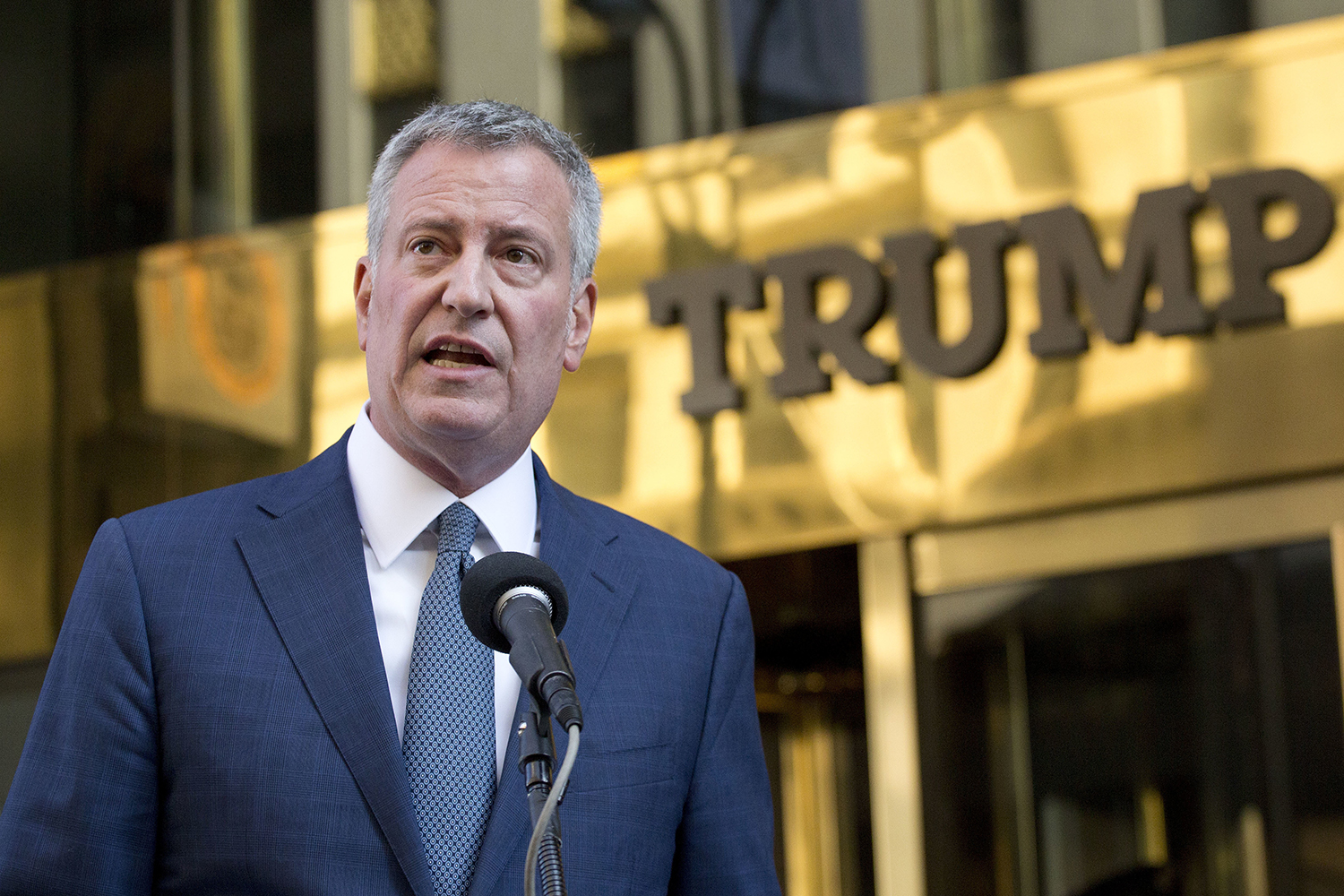 De Blasio warns Trump against ‘exclusionary policies’