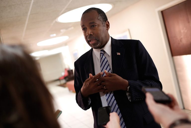 Whether he approves of Trump's comments, Carson said he ultimately supports Trump's right to say them. (Getty File Photo)