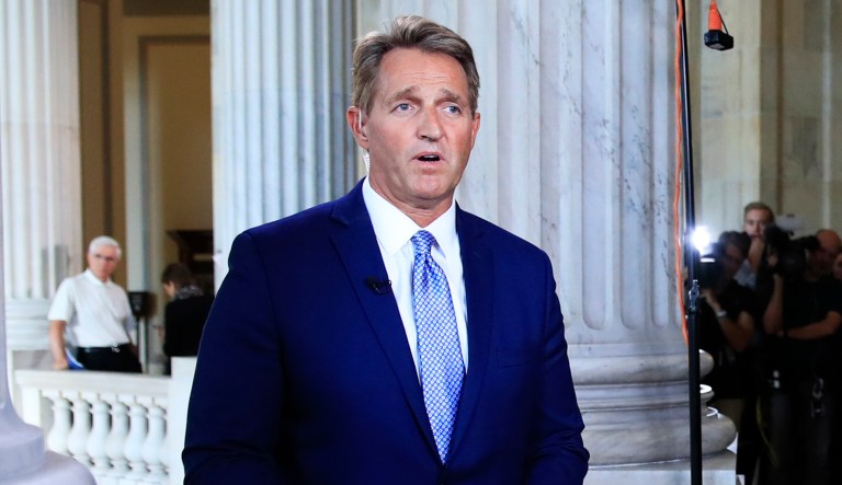 Sen. Jeff Flake, R-Ariz., in the aftermath of the Texas church shooting, said it's not just Congress that needs to act, and reflected on his own experience at the GOP's baseball practice in June, where a shooter opened fire on Republican lawmakers. 