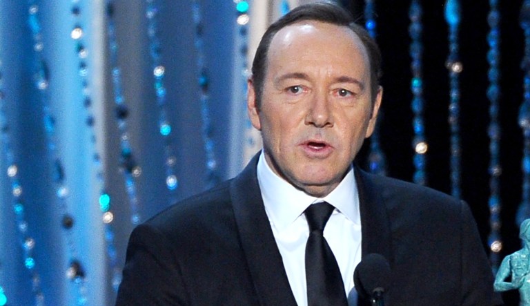 While there were many people who weren't buying Spacey's apology or justification from his behavior, several mainstream news outlets printed stories about Spacey leading with him coming out as gay. (Photo by Vince Bucci/Invision/AP)