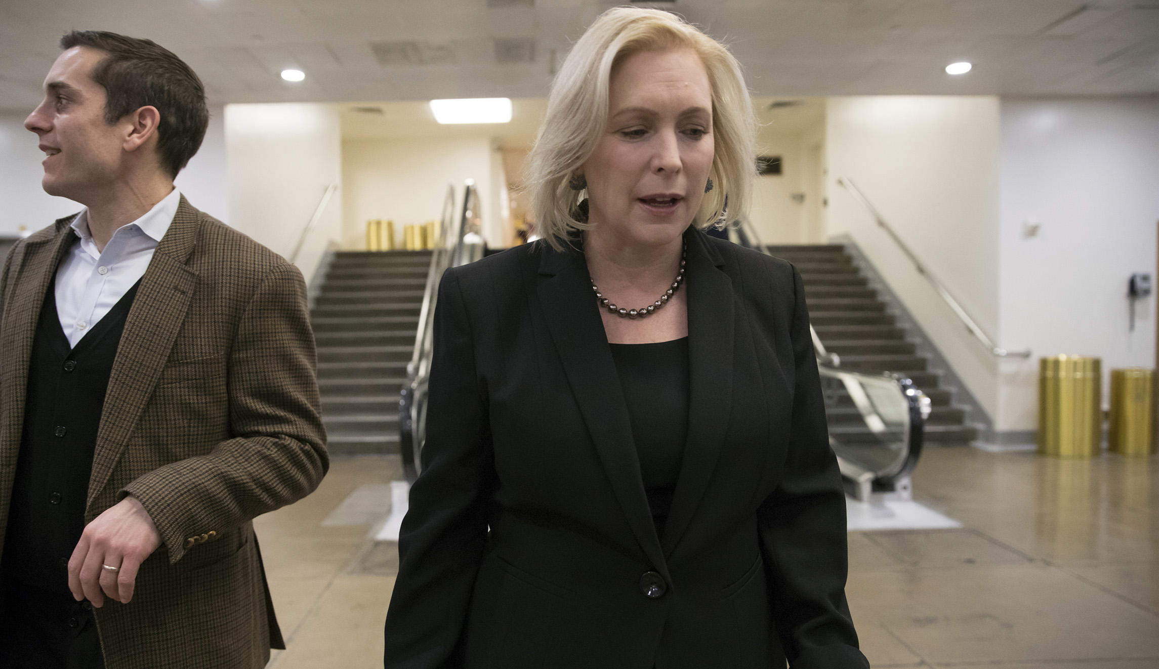 Sen. Kirsten Gillibrand boasts she will not be silent on sexual misconduct, immediately dodges questions about the Clintons