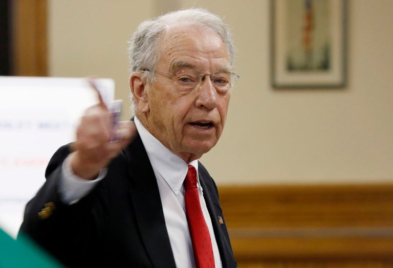 Sen. Chuck Grassley, R-Iowa, said he would object to and vote against the Senate healthcare measure if the inclusion of a new amendment would eradicate required coverage for pre-existing conditions. (AP Photo/Charlie Neibergall, File)