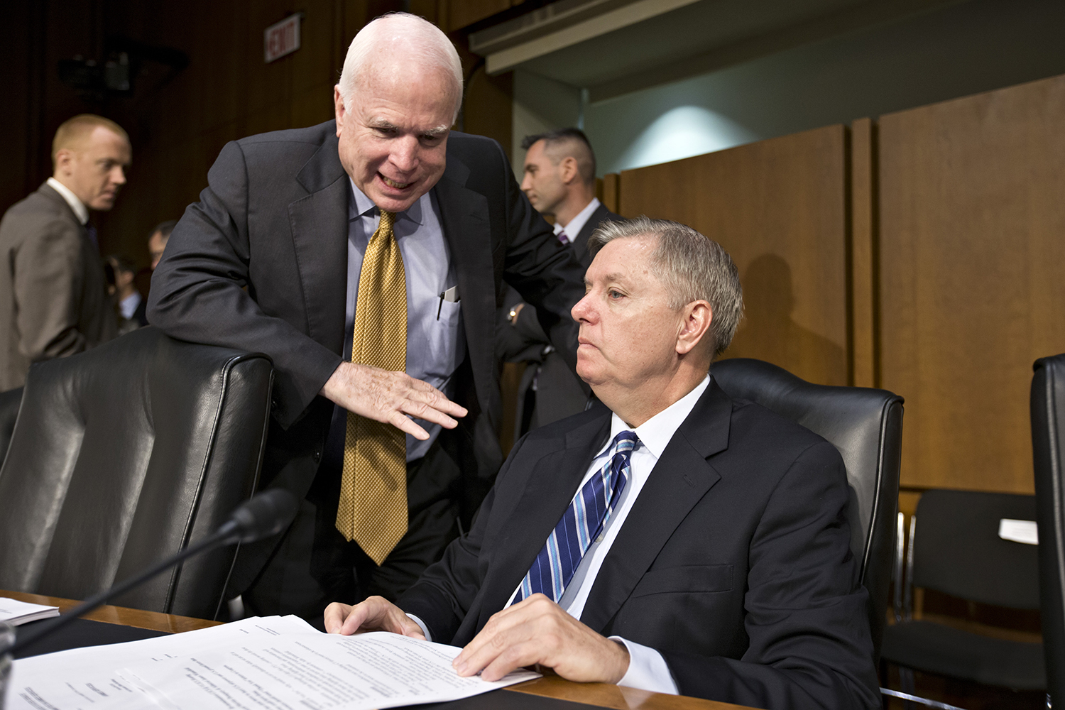 McCain, Graham mock Kerry over Russia threats