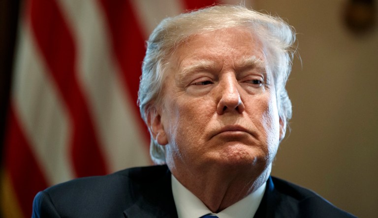 President Trump reportedly asked lawmakers during a Thursday meeting: 