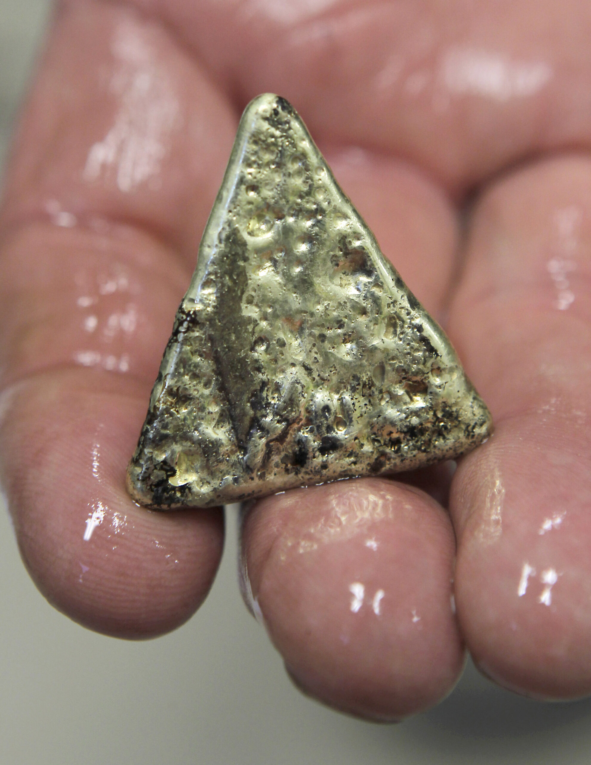 Molten gold signals revival in Calif. Mother Lode