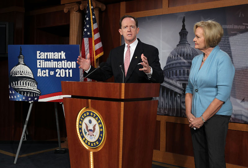 Hill politicos can’t cope without earmarks